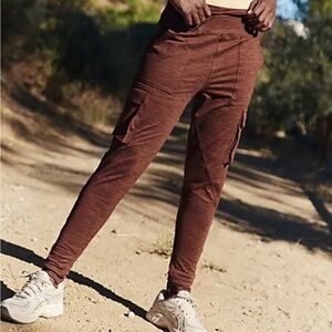 FP Movement by Free People Espresso Brown Heather Leggings